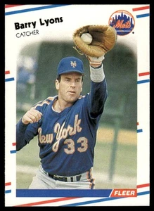 1988 Fleer #140 Barry Lyons - Picture 1 of 2