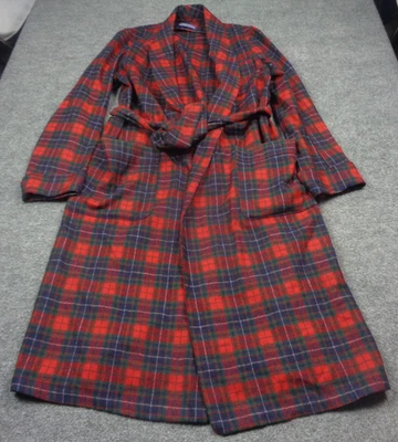Vintage Pendleton Robe Men's Small Red 100% Wool Tartan - Image 1 of 4