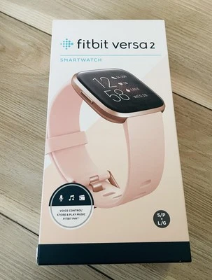Fitbit Versa 2 Health & Fitness Smartwatch Authentic Activity Tracker US - Image 1 of 3