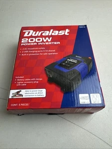 Inversor de potencia Duralast 200 vatios 70001A - Imagen 1 de 4