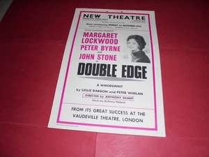 Margaret Lockwood Peter Byrne John Stone 1976 UK Hull Theatre Poster - Picture 1 of 1