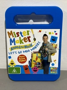 DVD: MISTER MAKER AROUND THE WORLD LET'S GO MINI MAKERS (1 DISC) VGC ABC KIDS - Picture 1 of 3