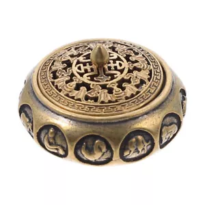 Mini Insence Burner Incense Holder Cones Meditation Incense Burner Box Censer - Picture 1 of 9