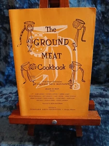 Culinary Arts Institute: The Ground Meat Cookbook - Vintage 1955 Paperback - Picture 1 of 3