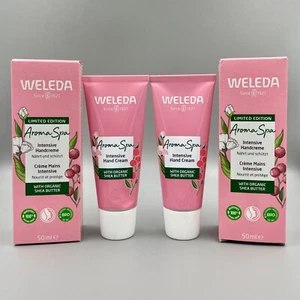 (120€/L) 2 x 50 ml Weleda Aroma Spa Intensive Handcreme Sheabutter Naturkosmetik - Bild 1 von 2