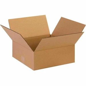 12 x 12 x 6" Corrugated Boxes 200 LB. TEST (Pack of 5) - Picture 1 of 1