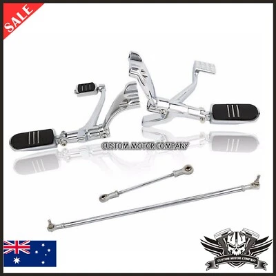 Palanca de clavija de control delantero cromada para motocicleta Harley Sportster 1200 883 XL personalizada Foto 1 de 3