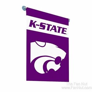 Kansas State Wildcats 2-sided GARDEN Window Flag Banner NO POLE University of