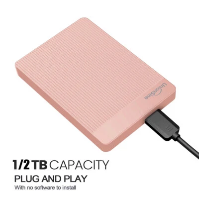 1TB 2TB Tragbare Festplatte HDD USB3.0 Speicher hoher Kapazität für PS3/4/5 Xbox - Bild 1 von 4