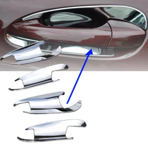 Door Handle Bowl Cover Gloss Chrome Silver Plastic Trim Fit 07-12 X164 GL450 - Bild 1 von 2