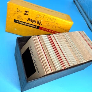 Lote de diapositivas de fotos a color de colección de Girl Scouts años 50 x66 - Imagen 1 de 12