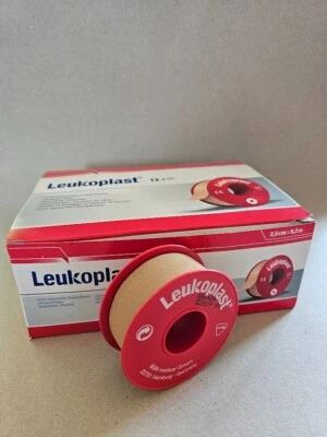 BSN MEDICAL Leukoplast Pflaster Rollenpflaster 2,5 cm X 9,2 m Fixierpflaster Pflaster Leuko