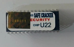 Williams WPC-S CPU G10/U22 security chip Safecracker pinball machine - Picture 1 of 3