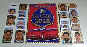 RARE ALBUM FIFA WORLD CUP RUSSIA 2018 - RONALDO, MESSI, GRIEZMANN - COMPLETE - Picture 1 of 9
