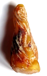 Véritable beurre de miel en pierre de mer BALTIQUE BRUTE AMBRE naturel 37 grs - Imagen 1 de 11