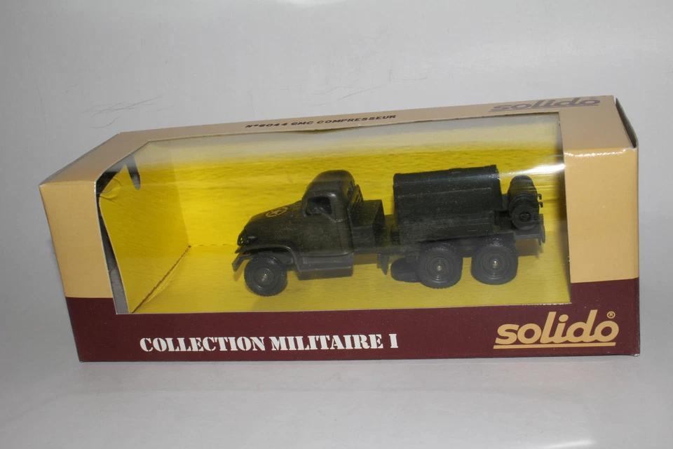 SOLIDO ВОЕННОГО #6044 GMC АРМИИ США ВОЕННЫЙ ГЕНЕРАТОР / КОМПРЕССОР ГРУЗОВИК, 1:50 - Изображение 1 из 4