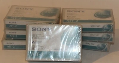 7 cintas Sony AIT-2 50 GB 130 GB - SDX2-50C Foto 1 de 2