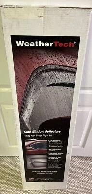 82760 WeatherTech Brand Side Window Deflectors for Kia Soul 2014-2019 New Foto 1 de 4