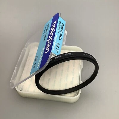 Heliopan Digital ES 77mm Optical Resin Graduated Neutral Density Grey 2x Filter - Image 1 of 4