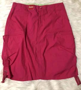 Girls Gap Kids pink cargo/utility skirt w/ superlastic adjustable waist size 18 - Picture 1 of 9