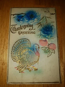 Vintage Postcard Thanksgiving greeting - Picture 1 of 2