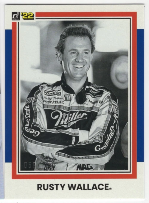 2022 Donruss Carolina Blue #190 Rusty Wallace RETRO - NM-MT - Image 1 of 1