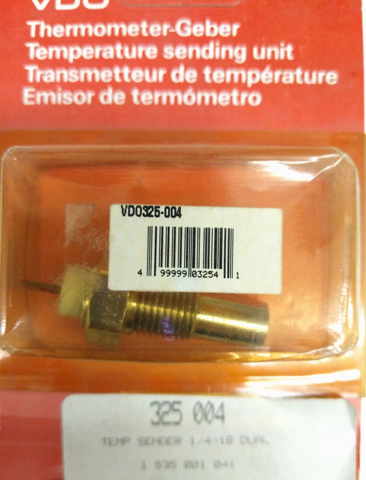 TEMPERATURE SENDER - OIL -DUAL Foto 1 de 1