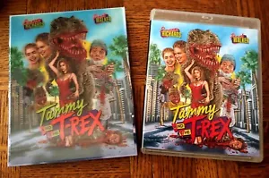 Tammy and the T-Rex Blu-ray/DVD w/OOP Slipcover Vinegar Syndrome LIKE NEW - Picture 1 of 2