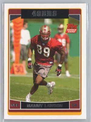 2006 Topps #314 Manny Lawson - Image 1 of 2