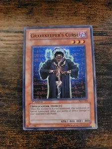 GRAVEKEEPER'S CURSE MONSTER 1ST EDITION PGD-060 COMMON YUGIOH NM - Picture 1 of 1