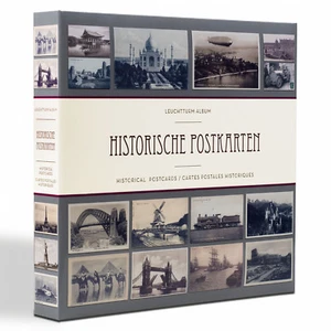 Album für 600 historische Postkarten mit 50 eingebundenen Klarsichthüllen(348003 - Bild 1 von 2