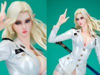 TERA High ELF White Uniform Ver 1/6 Unpainted Resin Figure Model Unassembled