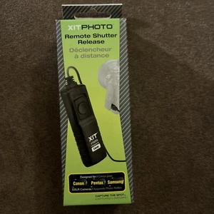 XITPHOTO Remote Shutter Release Designed for Canon, Pentax, and Samsung DSLR Cam - Picture 1 of 1