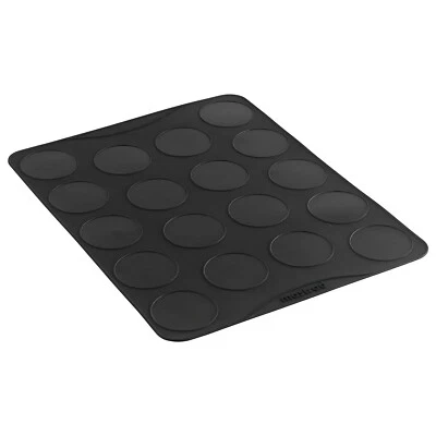 Mastrad 18 Ridge Silicone Large Macaron Baking Sheet / Mold - Image 1 of 2