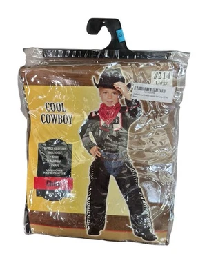 Genial Disfraz de Vaquero Niño L(12-14) Nuevo Foto 1 de 4