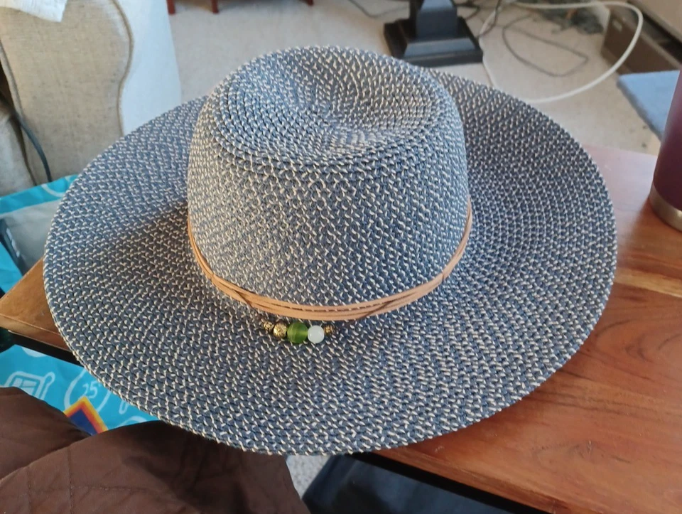 DOMINGO TARDES Mujer Sombrero Sol UPF50+ TWEED/BEIGE Talla Única Foto 1 de 3