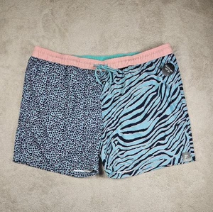 Bañador George Hombre Azul Rosa con UPF50+, 9" Entrepierna Talla 3XL (48-50) Nuevo  - Imagen 1 de 6