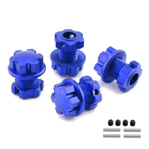 17mm Splined Wheel Hubs Hex Nuts Adapter 8mm For RC Traxxas 1/10 Maxx 1/8 Sledge - Picture 1 of 36
