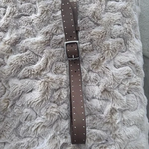 NEU Neu ohne Etikett Rag & Bone braun Nieten Gürtel Small - Bild 1 von 5