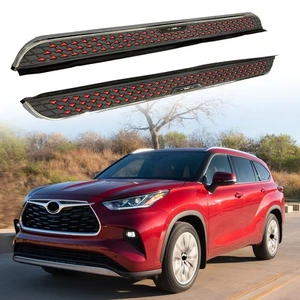 Running Boards Side Steps Pedal Bar Fits for Toyota Highlander XU70 2020-2025 - Picture 1 of 23