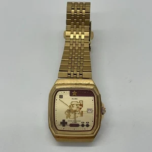 Reloj Hombre Seiko Alba ACCK711 Super Mario Brothers Colaboración Dorado 257219G - Imagen 1 de 8