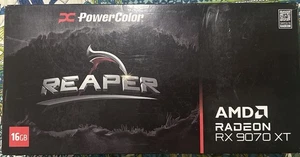 PowerColor Reaper Radeon RX 9070 XT 16GB GDDR6 PCIe 5.0 - Picture 1 of 5