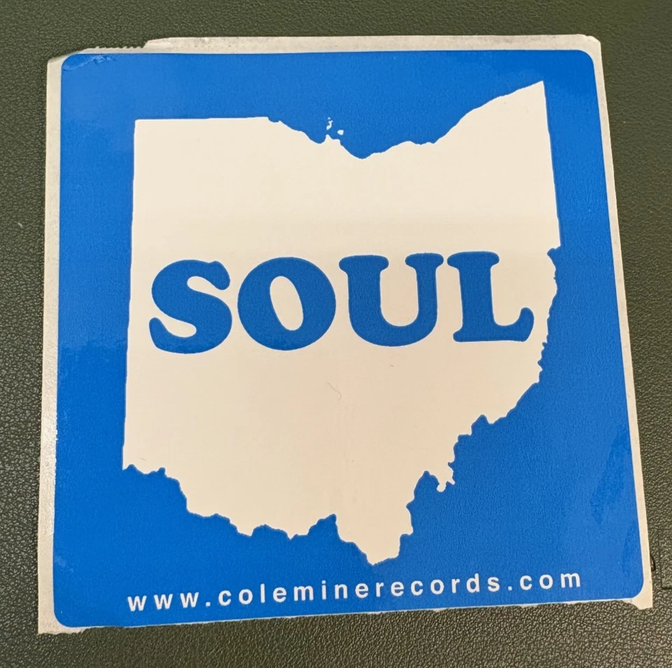 Colemine Records - Ohio Record Store Sticker Decal 4" - Image 1 of 1