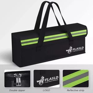E-Bike Battery Safe Bag Explosionproof - Large Capacity Fireproof Lipo Bag fo... - Picture 1 of 2
