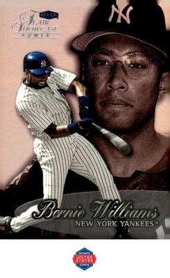 1999 Flair Showcase #57 Bernie Williams - Image 1 of 2