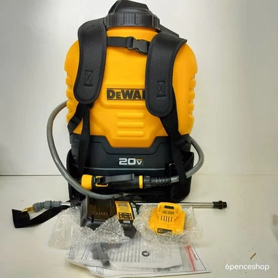 *OB funciona bien* Juego de pulverizador de mochila VariFlo de 4 galones DeWalt DXSP190681 Foto 1 de 4