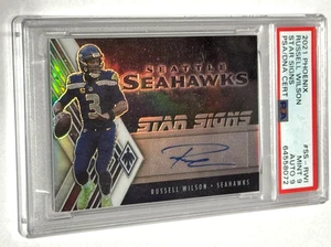 Phoenix Russell Wilson Star Signs 2021 automático #SS-RWI PSA 9/9 Seahawks - Imagen 1 de 2