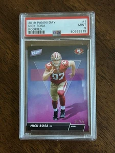 2019 Panini Day Nick Bosa #RPS1 Card /99 PSA 9 - Picture 1 of 2