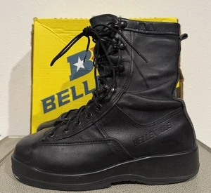 Belleville 800ST Men's Leather Waterproof Steel Safety Toe Boots Size 8 W (wide) - Picture 1 of 18