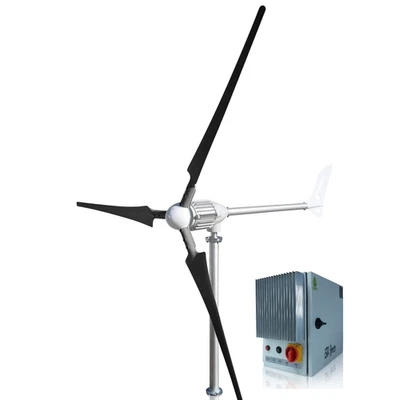 IstaBreeze I-2000W Wind Turbine Carbon Bladed Wind Generator + Charge Controller - Image 1 of 4